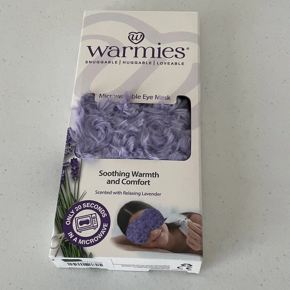 Warmies Purple Microwavable Eye Mask